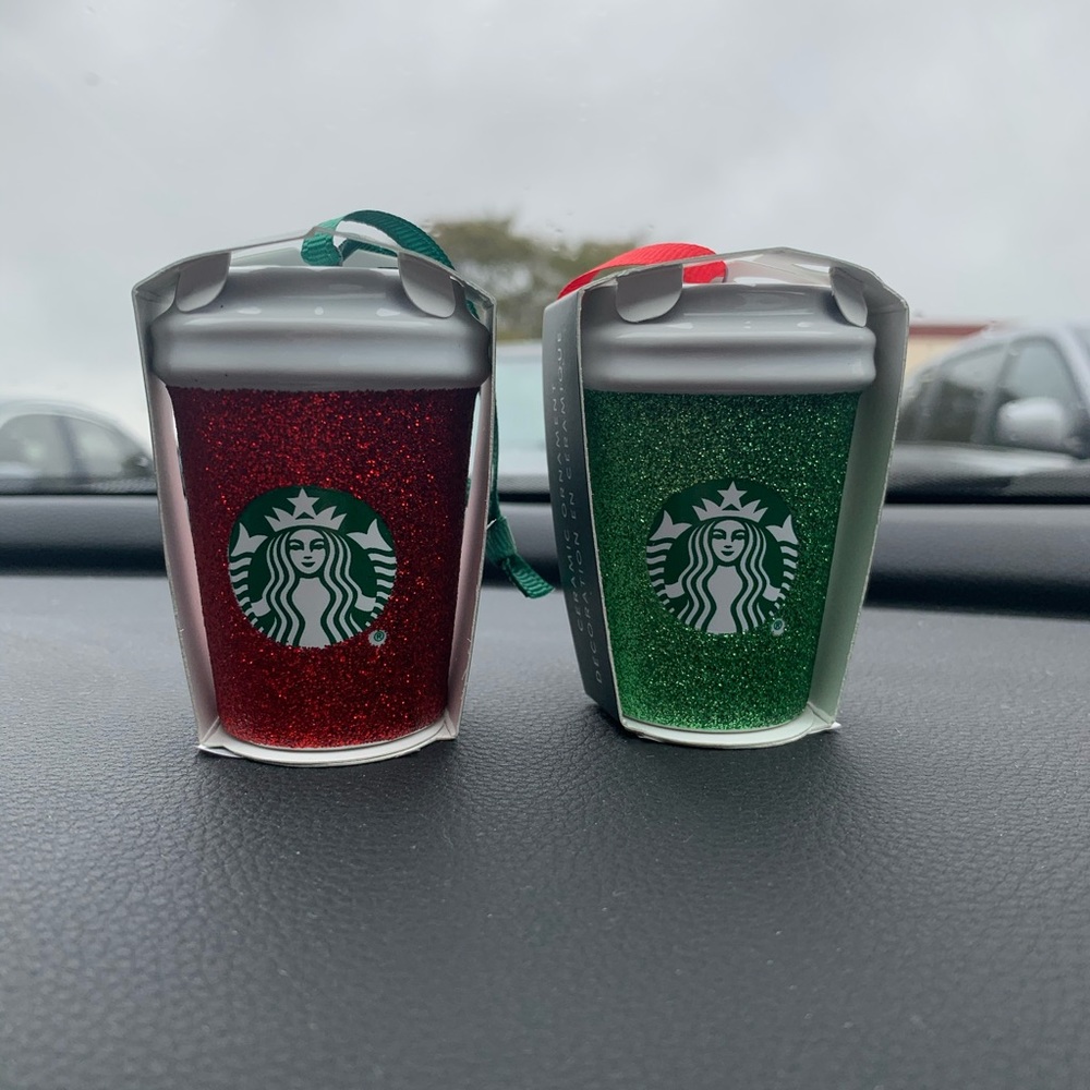 Starbucks mini ornaments- Christmas 2019